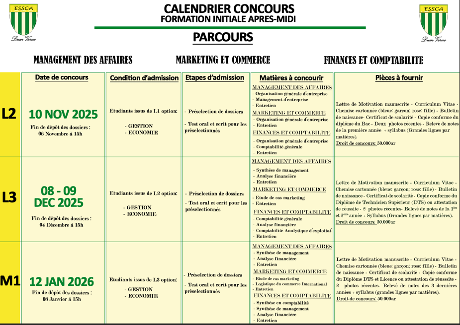 CONCOURS L2 - L3 - M1-image